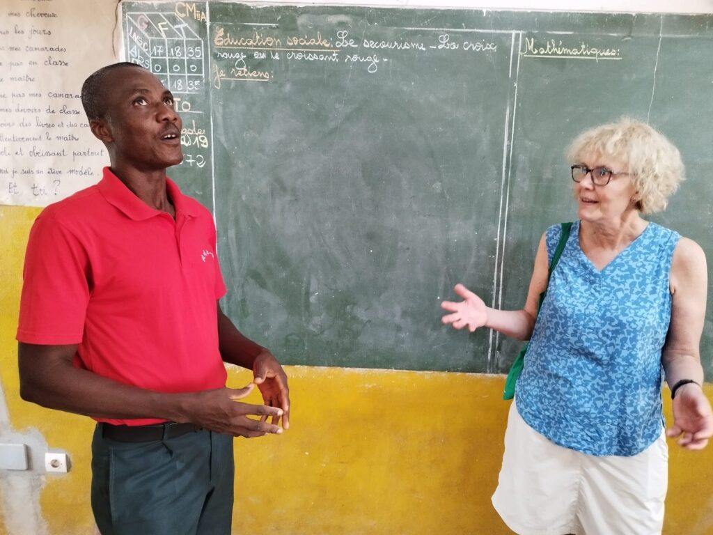 S. Zimmer im Lehrergespräch